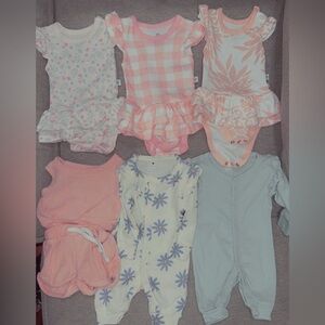 Newborn sets baby girl